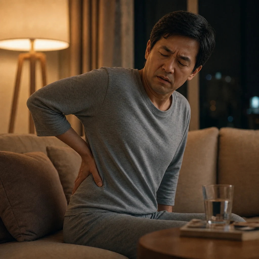 체위를 바꿔도 가라앉지 않는 옆구리 통증