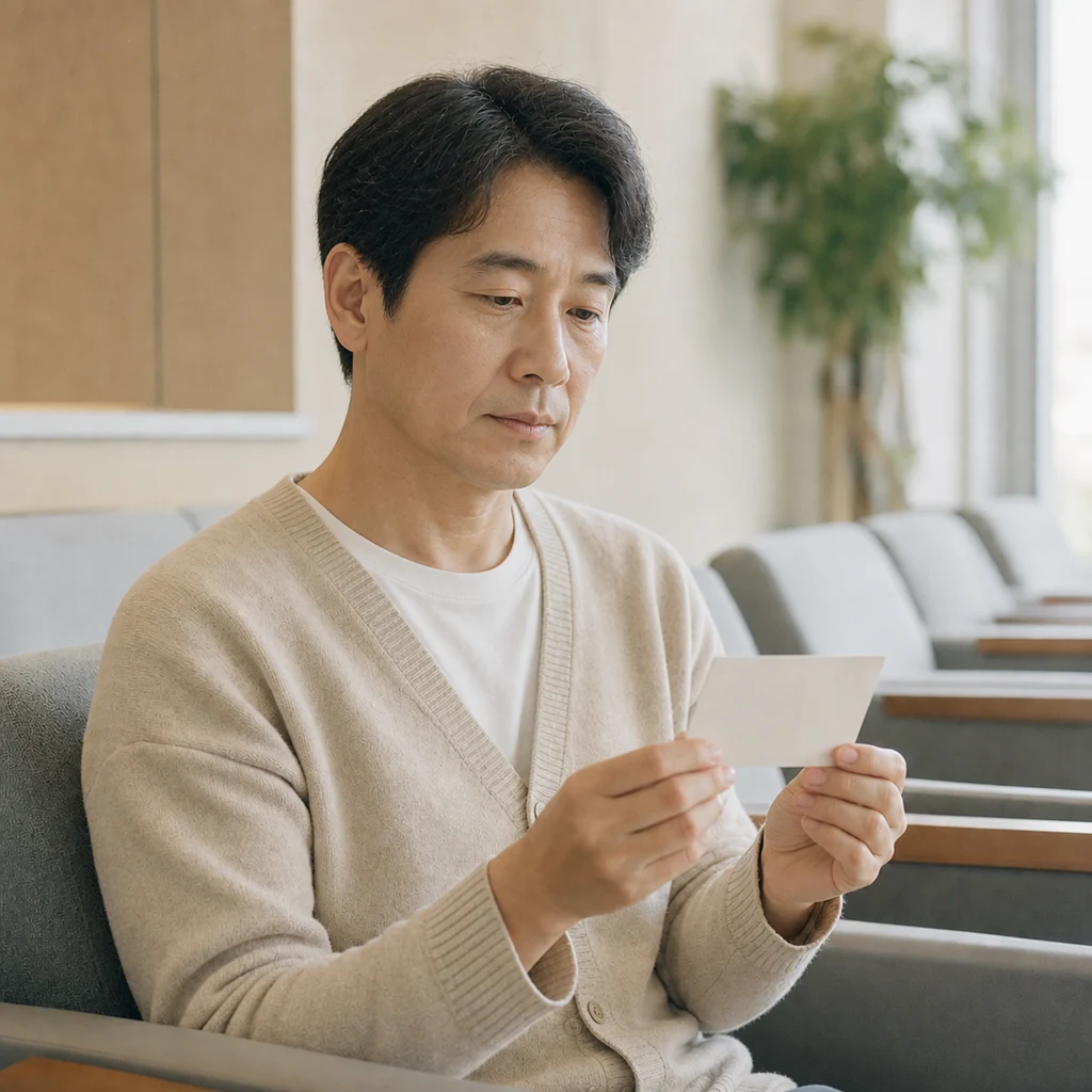 재시술 가능성을 고민하며 대기 중인 환자